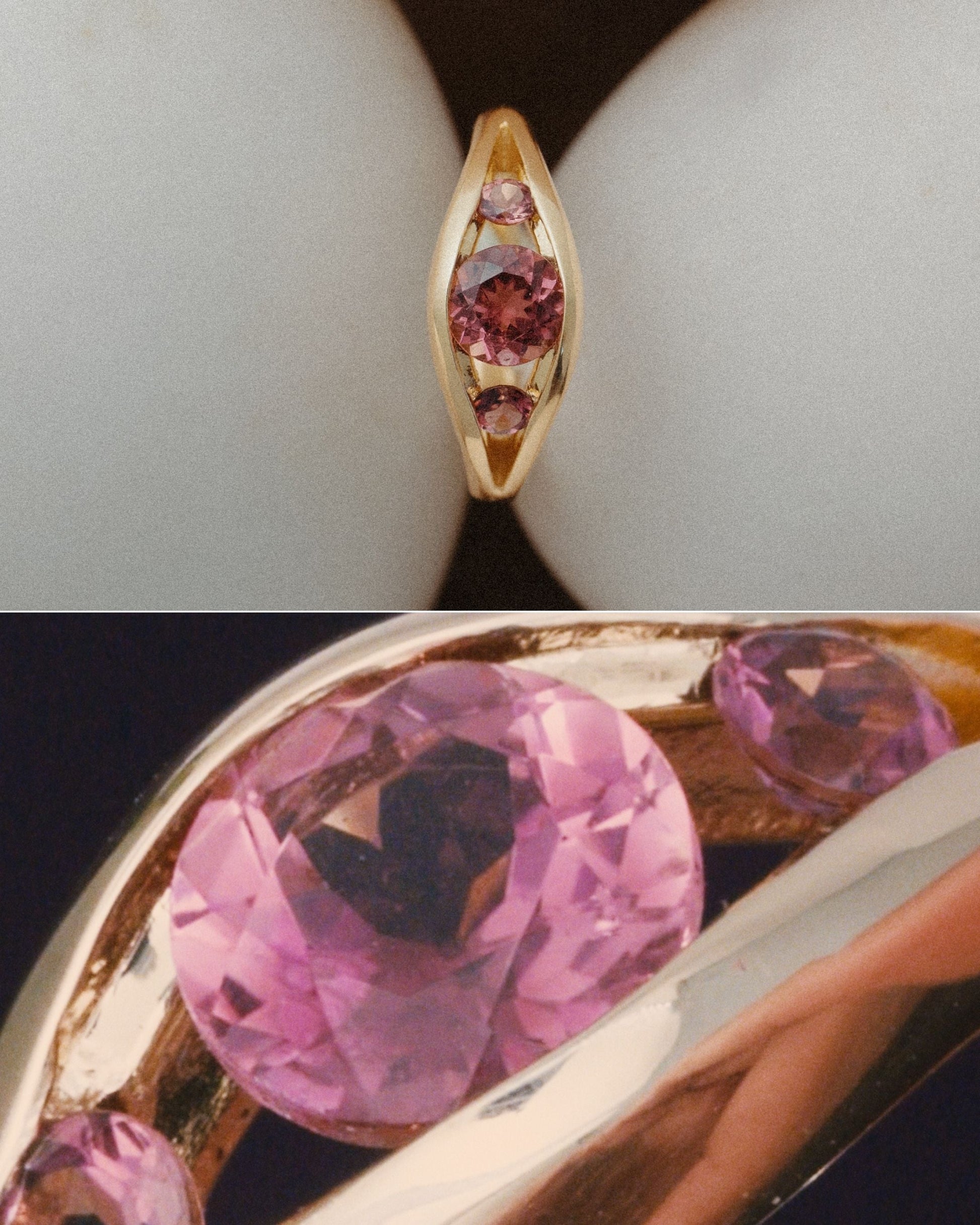 18K Eye Ring