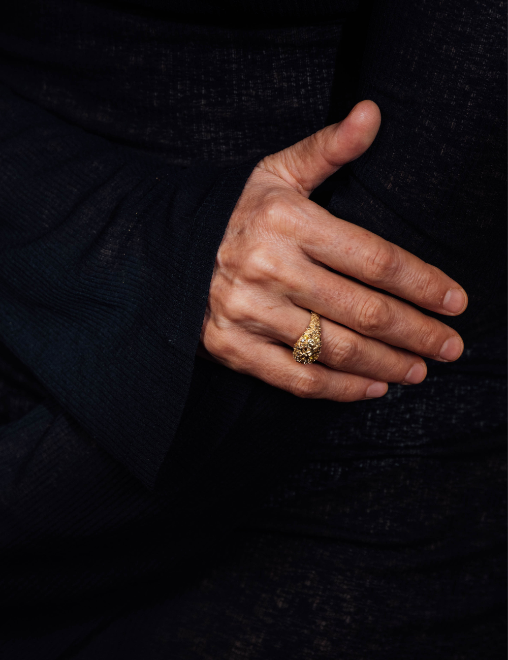 18K Pavé Dome Ring