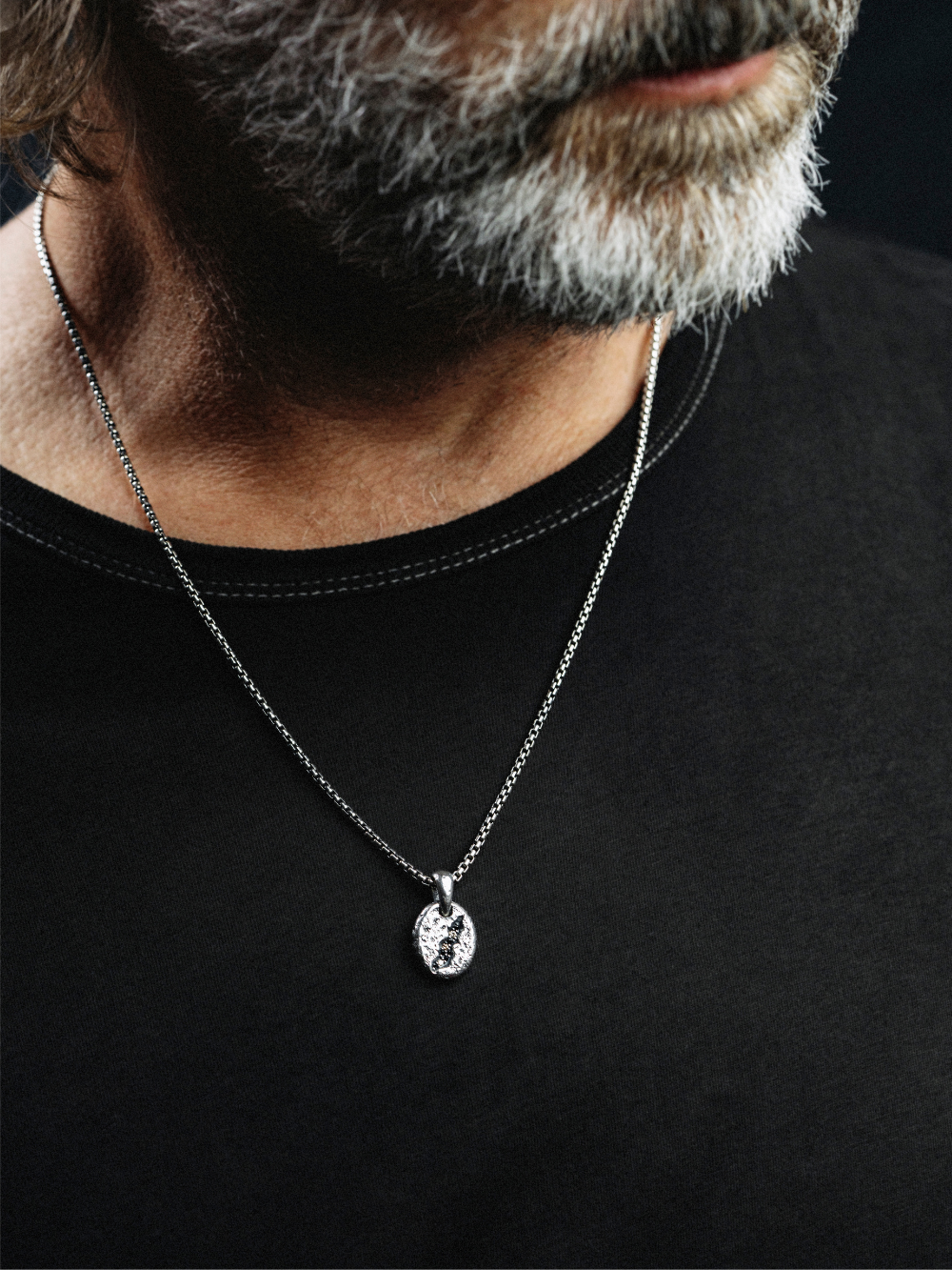Chasm Pebble Pendant