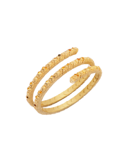 18K Pavé Coil