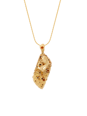 18K Pavé Pendant Large