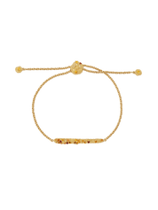 18K Pavé Station Bracelet
