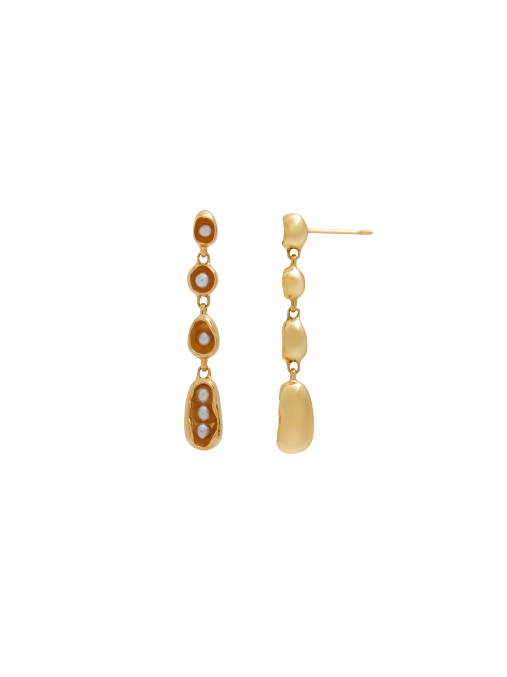 18K Pearl Droplets