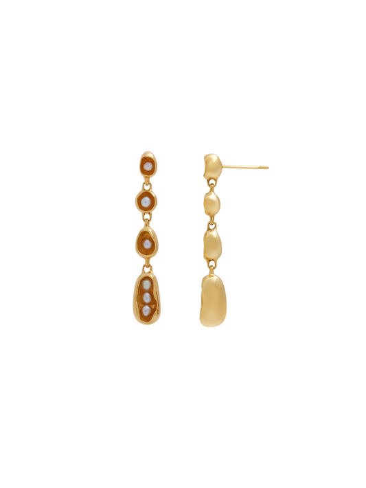 18K Pearl Droplets