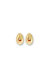 18K Diamond Huggies