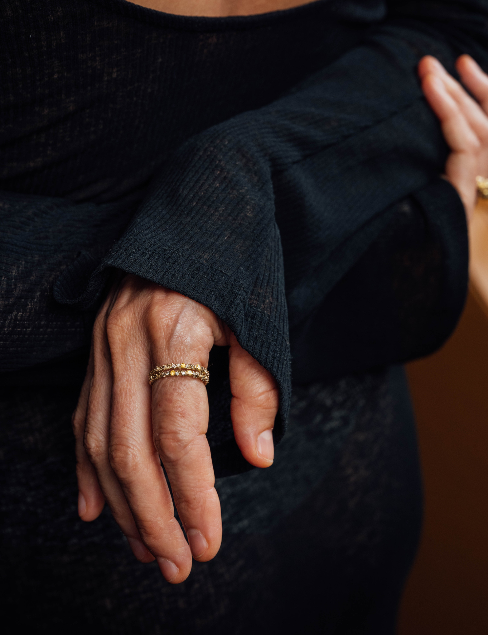 18K Pavé Band Ring