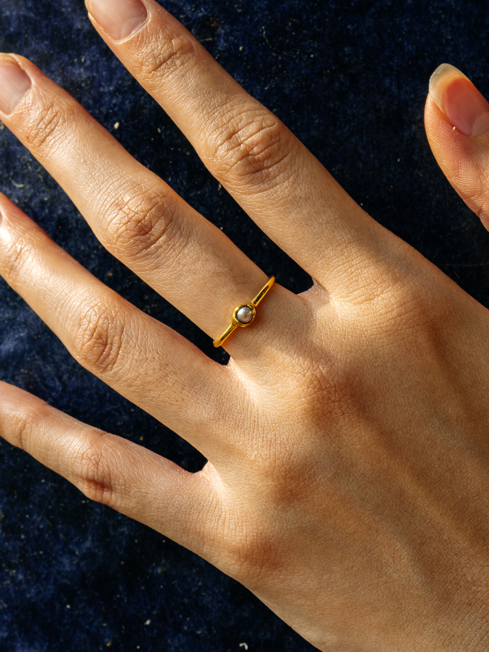 Pearl Solo Ring