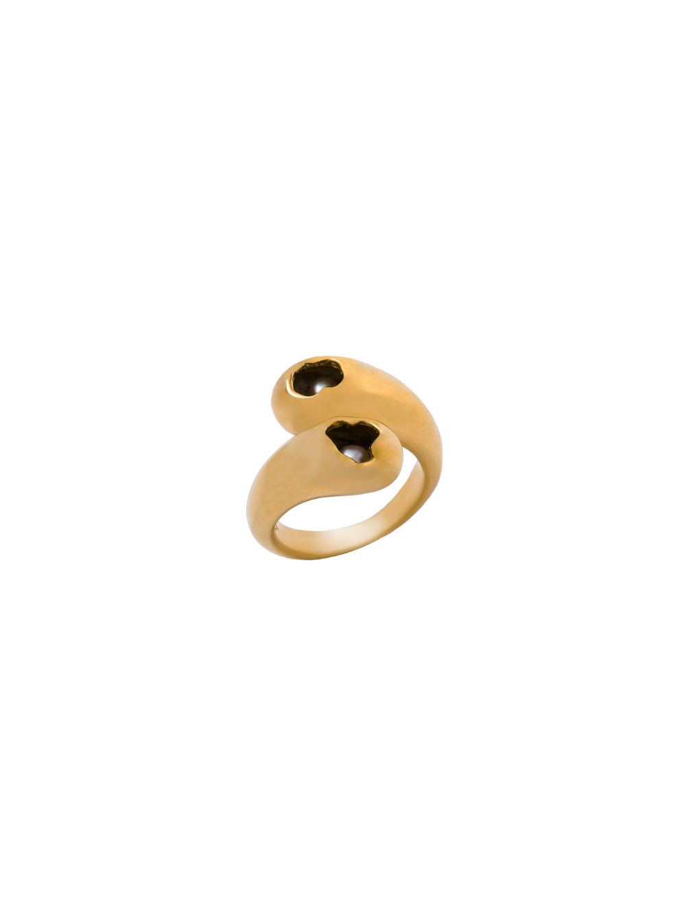 Pearl Duet Ring