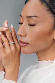 Braid Slim Dome Ring