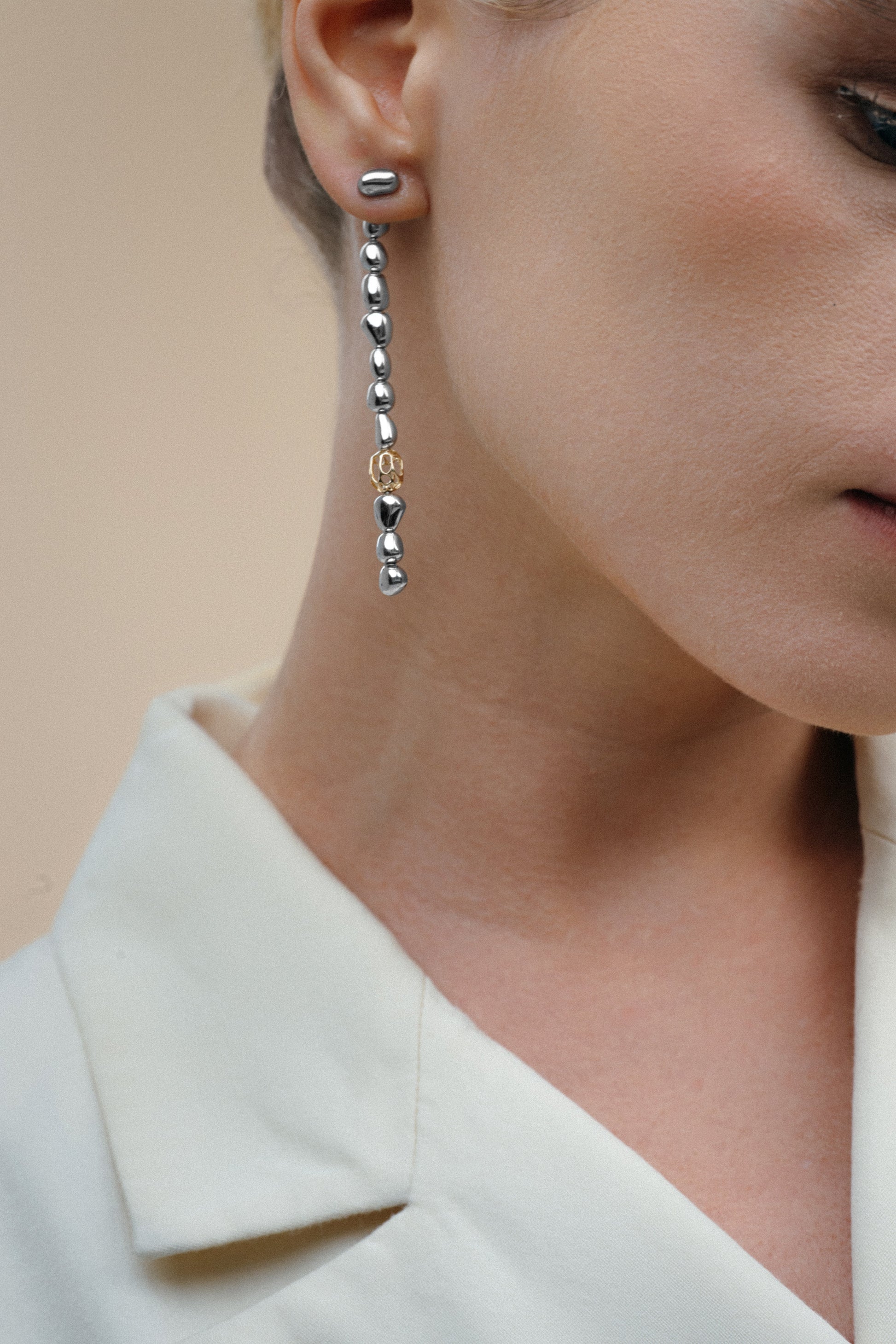 Drops Extra Long Post Earrings