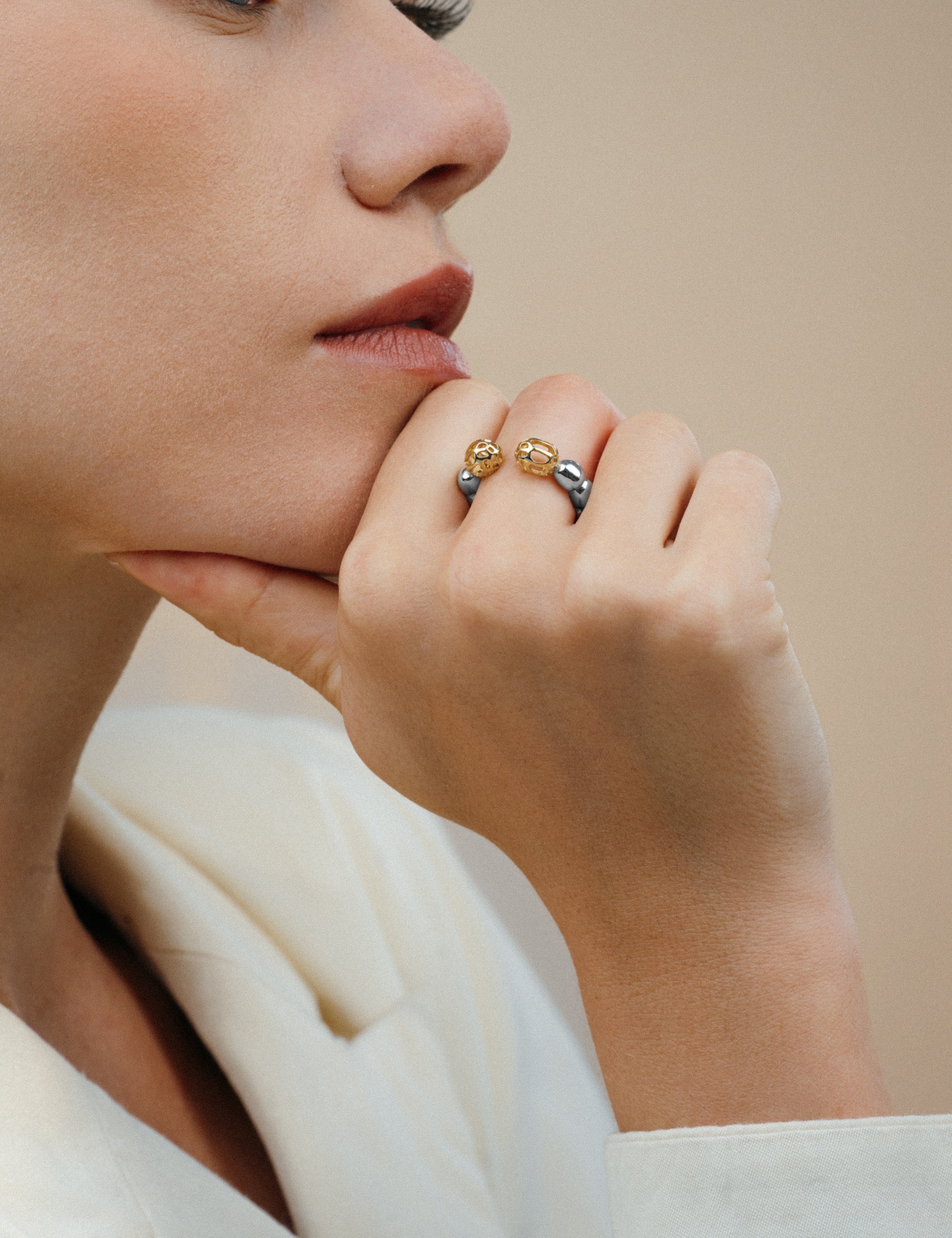 Drops Open Ring