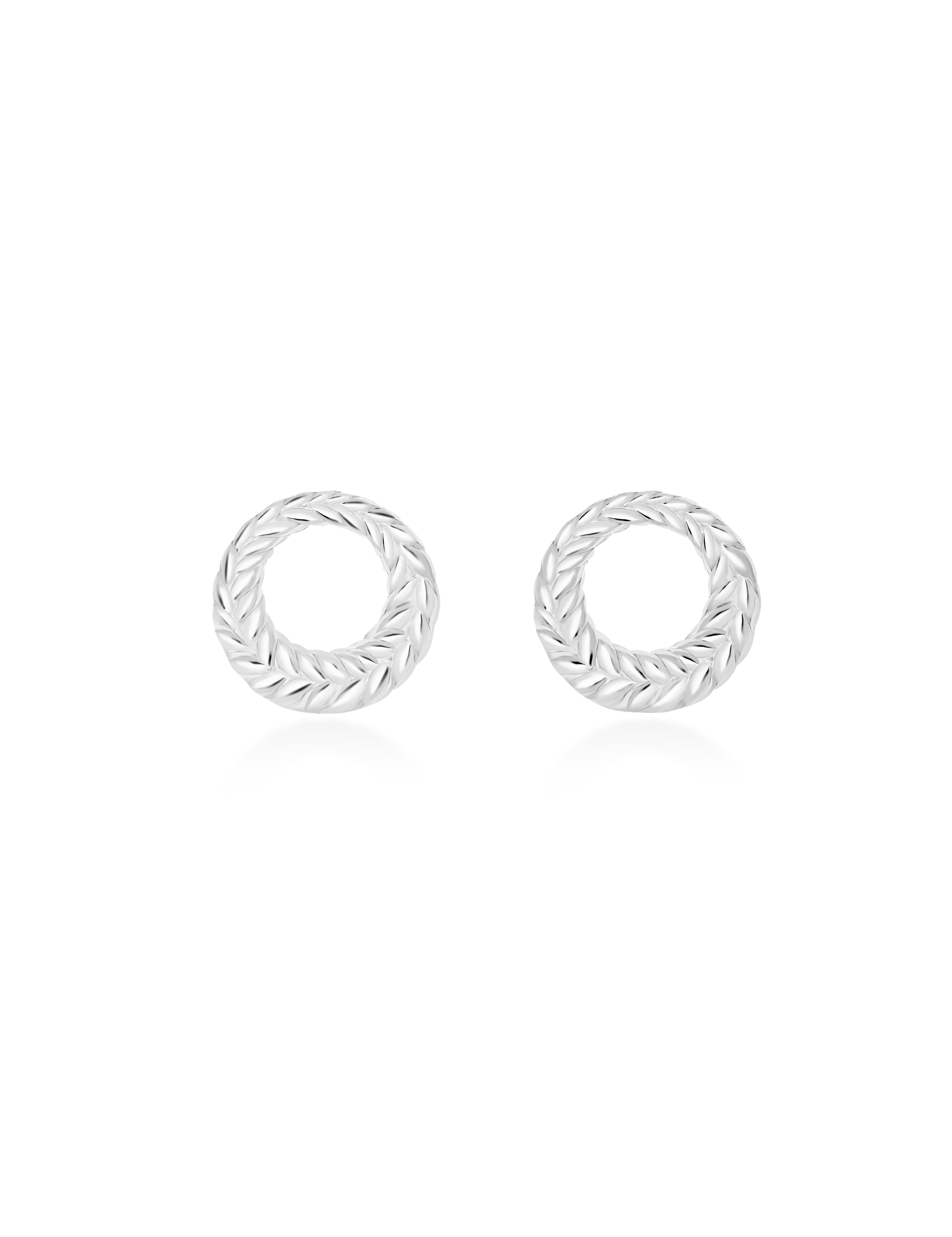 Braid Wreath Studs