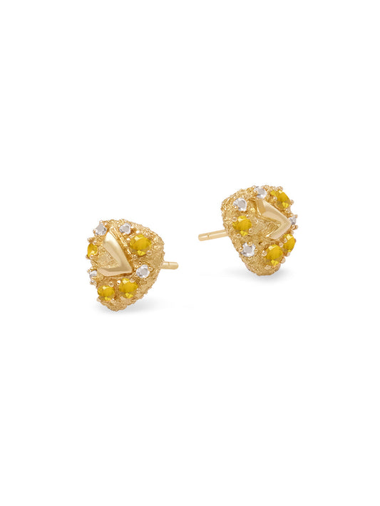 18K Pavé Elbow