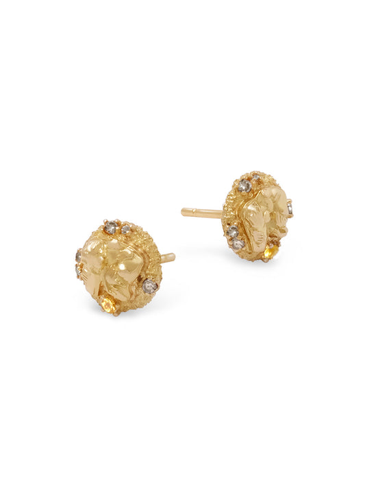 18K Pavé Kiss
