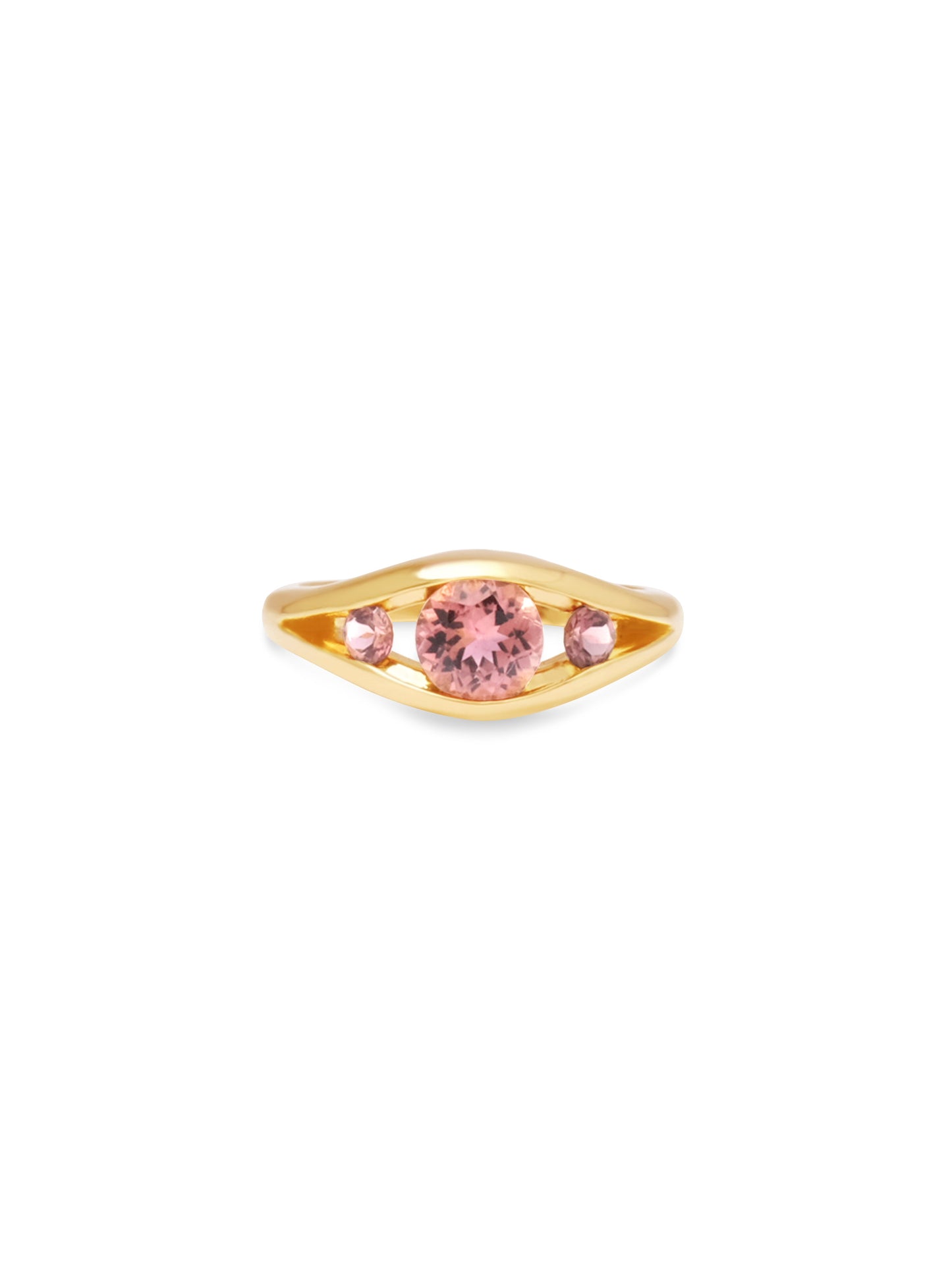 18K Eye Ring