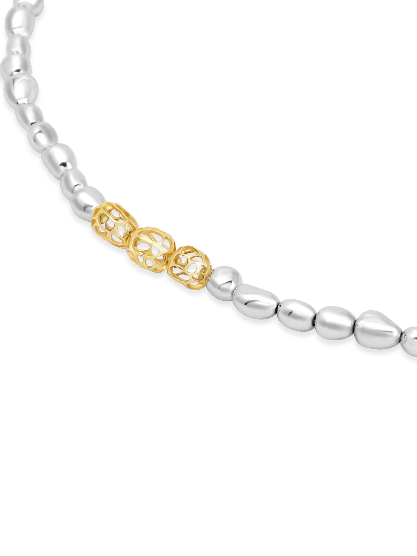 Drops Trio Gold Necklace