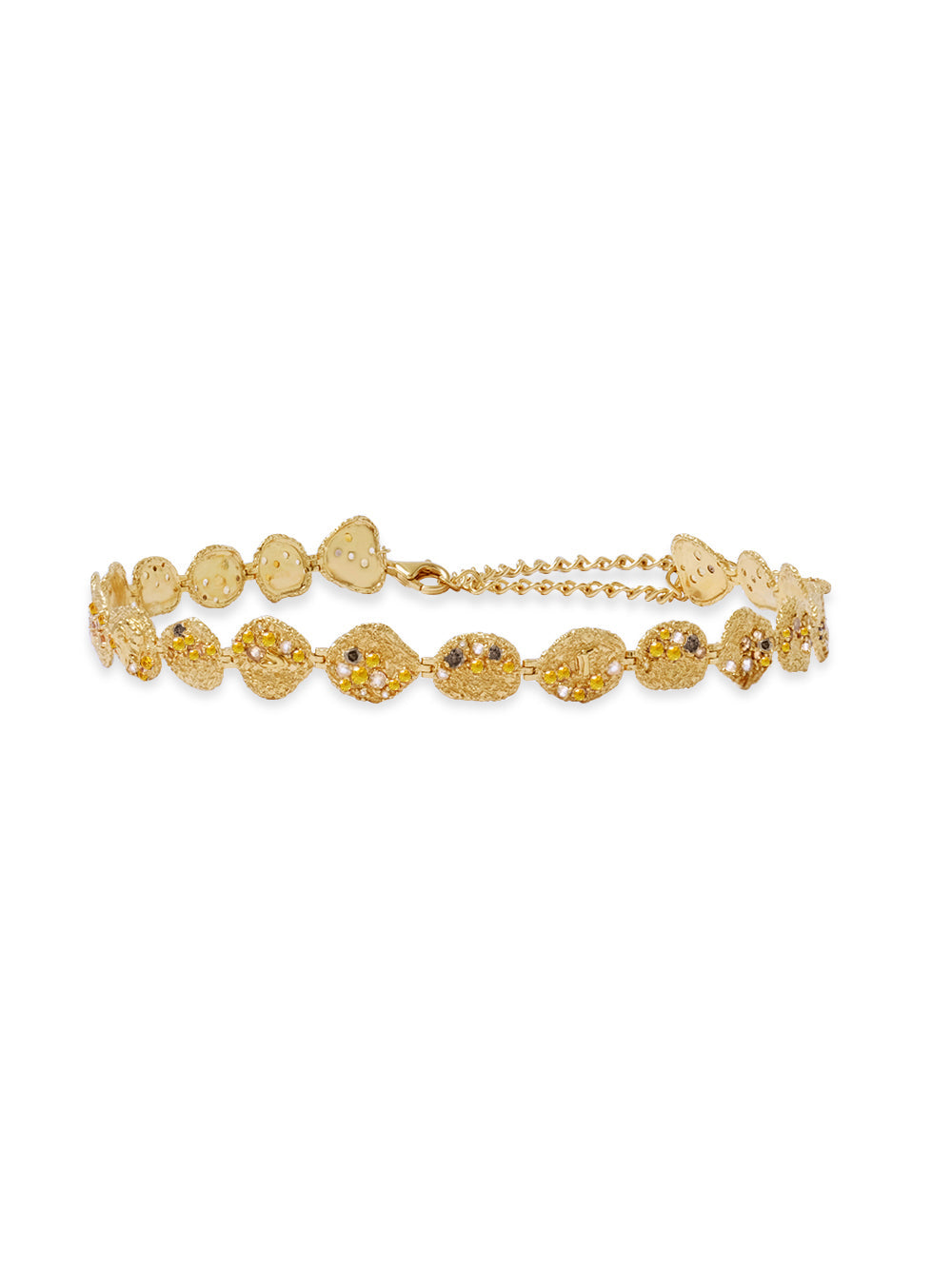 18K Pavé Choker