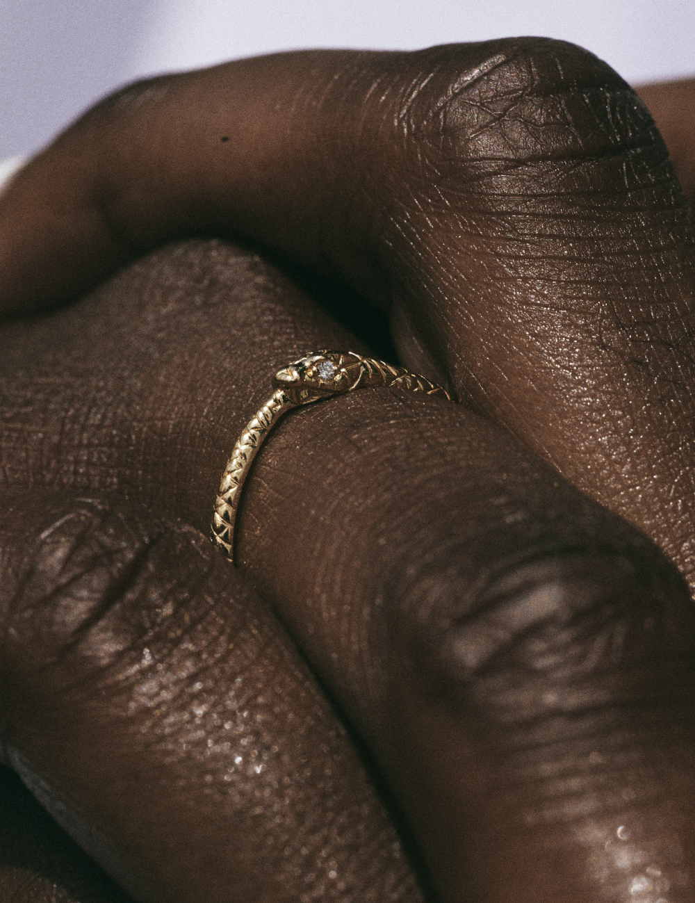 18K Oroboro Ring