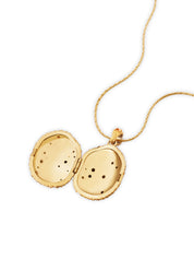 18K Pavé Locket