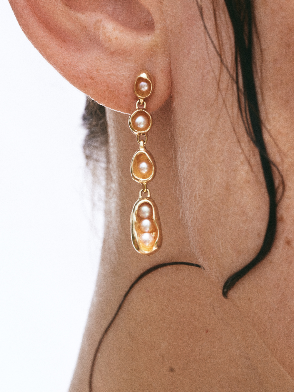 18K Pearl Droplets