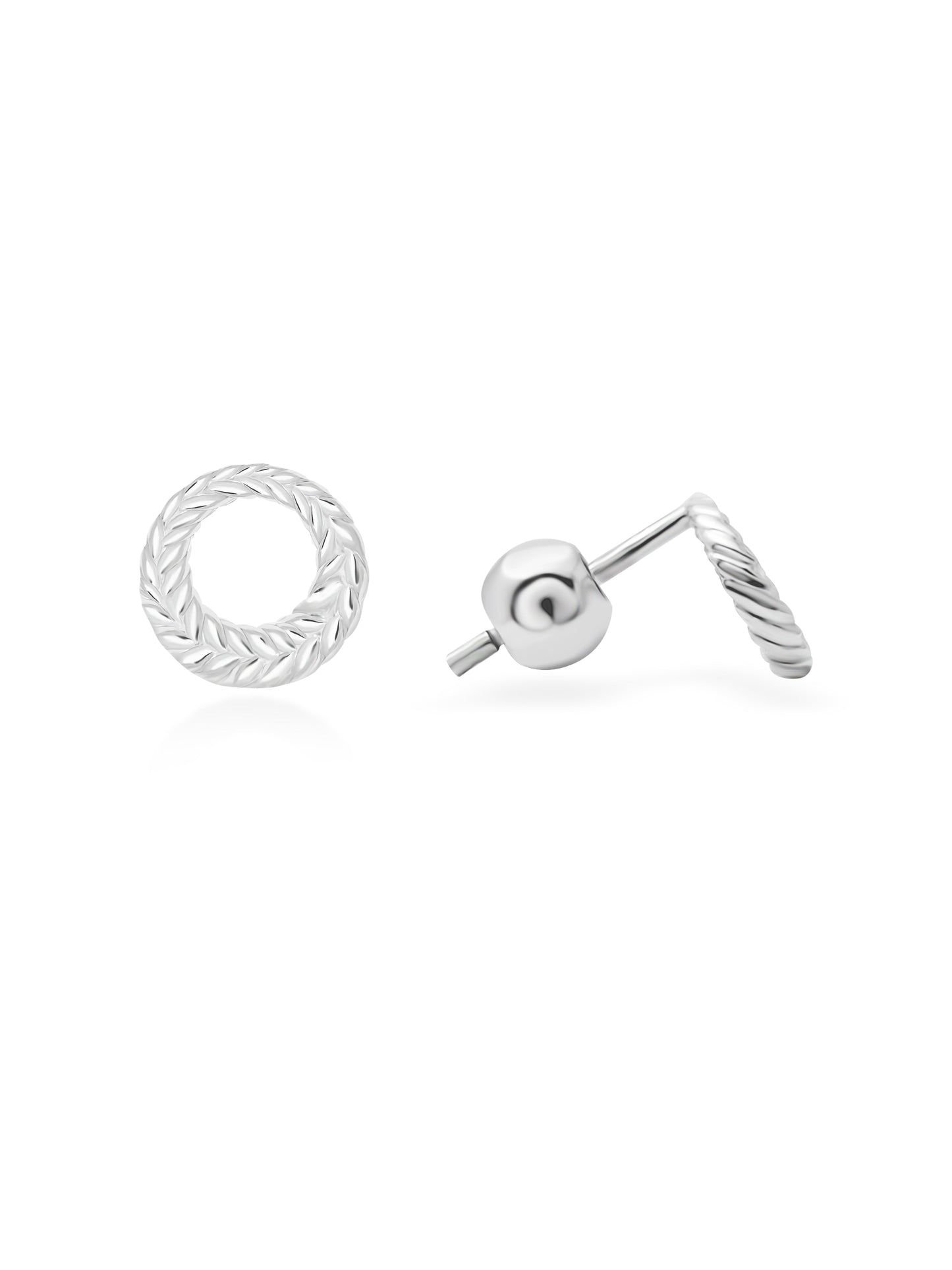 Braid Wreath Studs