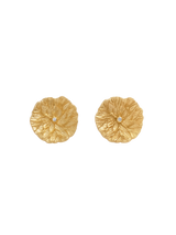 18K Lilypad Large Studs