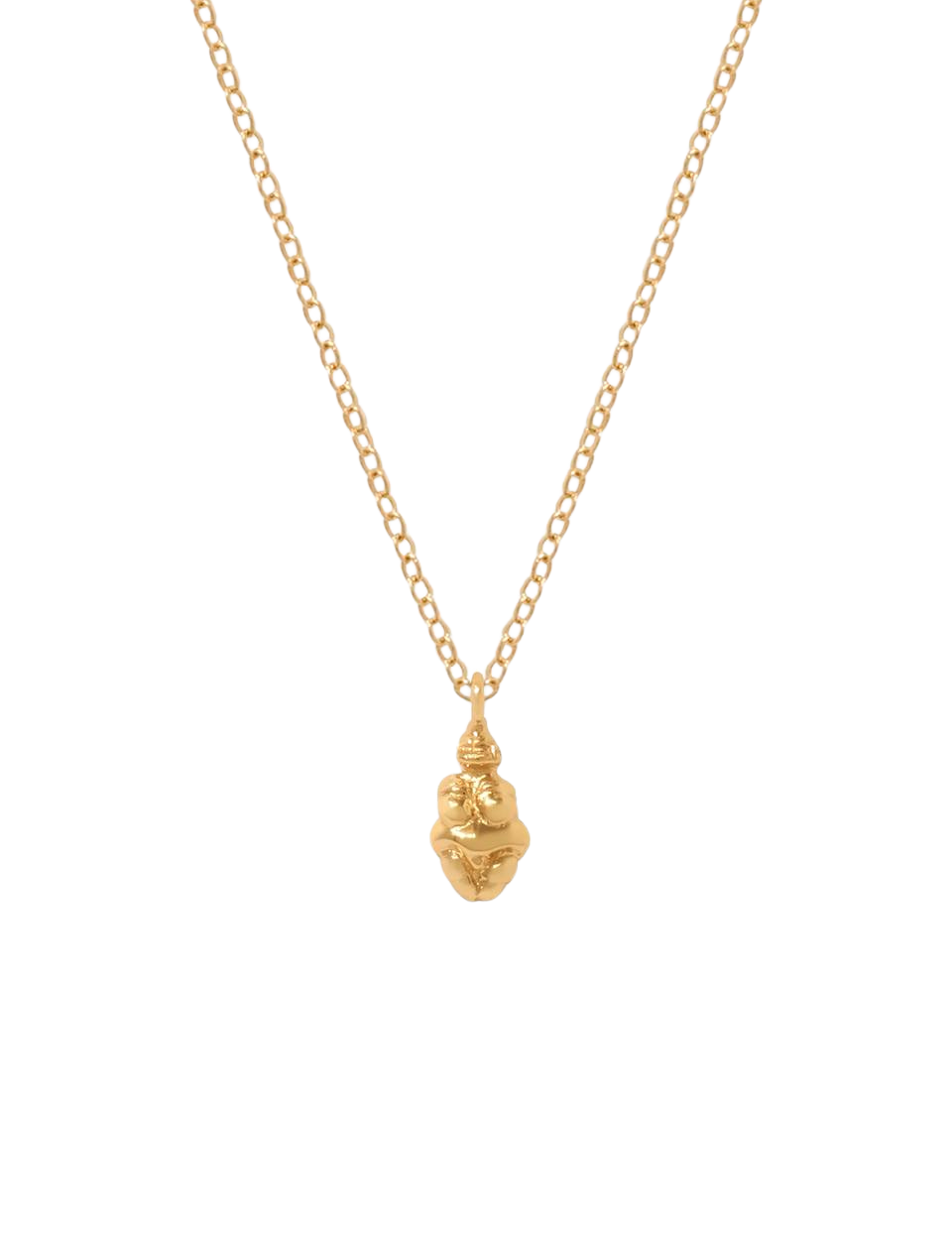 18K Willendorf Tag Necklace