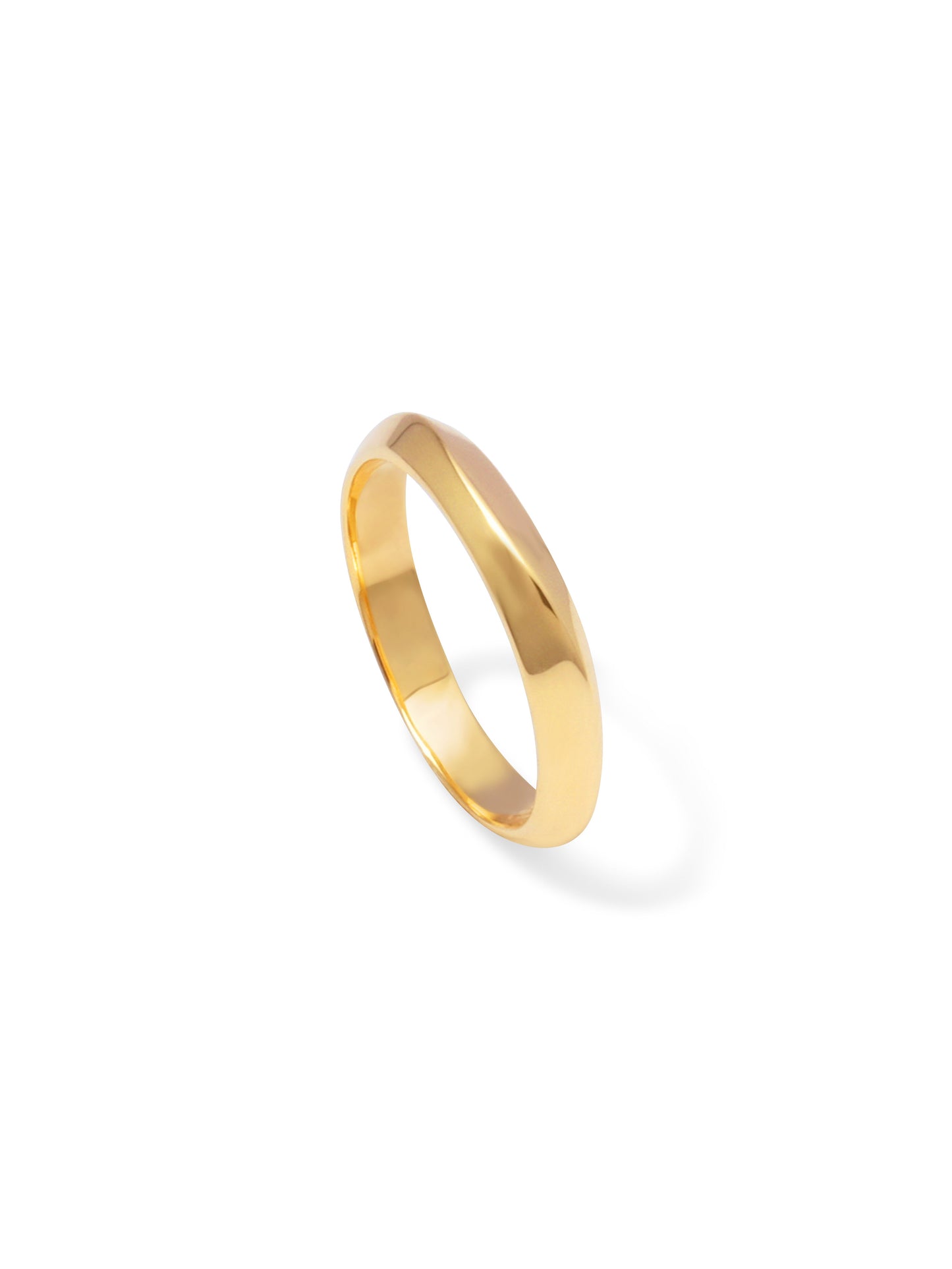 18K Sand Dune Band Ring