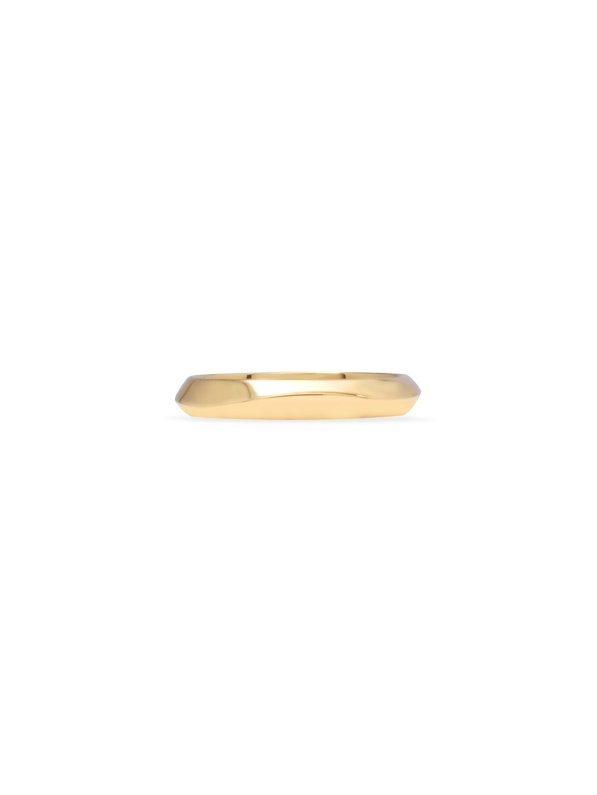 18K Sand Dune Band Ring