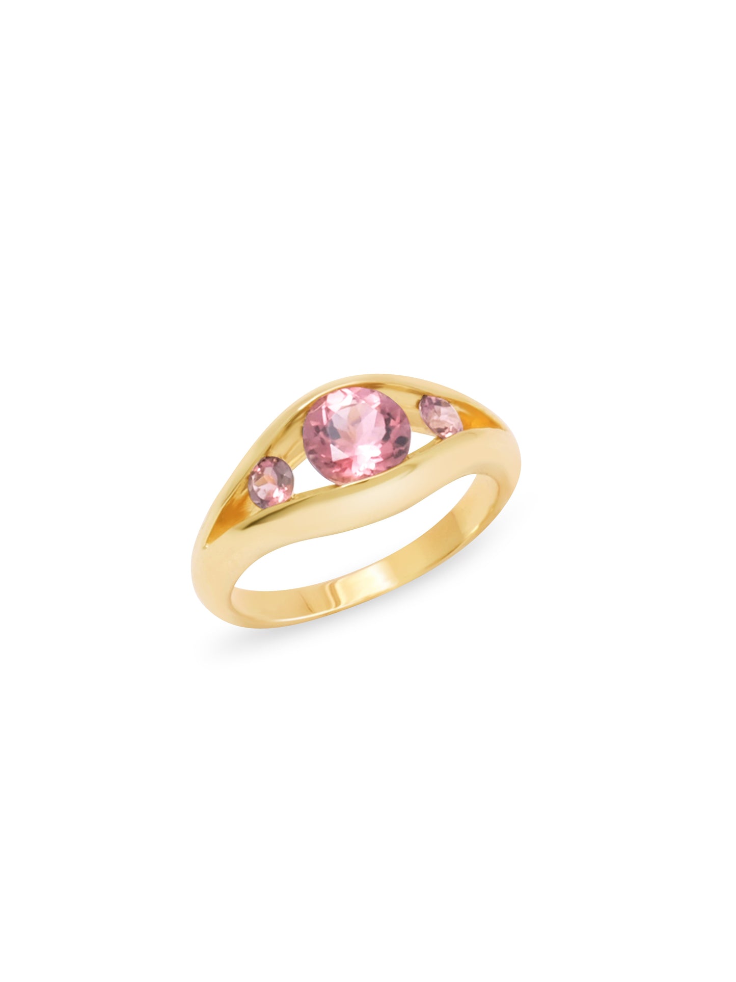 18K Eye Ring